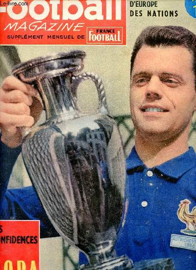 Football Magazine supplément mensuel de France Football - n°6 juillet 1960 - ... - Afbeelding 1 van 1
