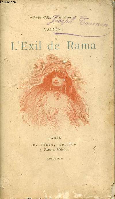 L'exil de Rama - Petite Collection Guillaume.