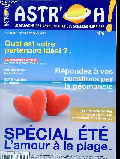 Astr'Oh ! n8 aout-septembre 2011 - Audrey Tautou - Madonna madone et dmone -  40 ans l'volution de ma vie sentimentale et professionnelle - l'anne du lion - l'adulte lion - l'enfant lion - l'anne de la vierge etc.