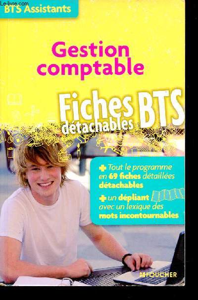 Gestion comptable fiches dtachables Bts.