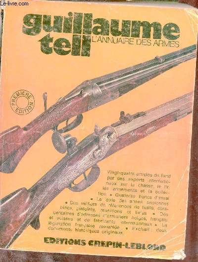 Guillaume Tell - L'annuaire des armes.