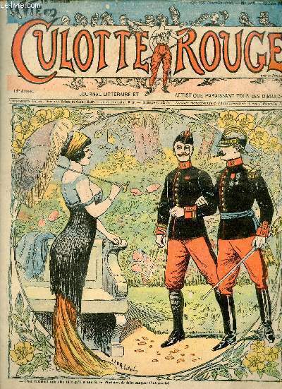 La Vie en Culotte Rouge n542 23 juin 1912 - Un ingnieux stratagme par Alin Monjardin - nuit de retour par Paul Darcy - leon de natation - comparaison - l'imprudence par Gluck - caprice - a la pche - lettres de femmes par Jean de Nauseroy etc.