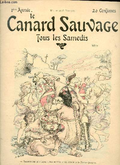 Le Canard Sauvage n1 1re anne 21-28 mars 1903 -