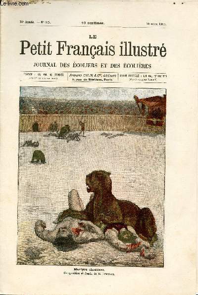 Le Petit Franais illustr journal des coliers et des colires n15 12e anne 10 mars 1900 -
