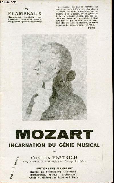 Mozart incarnation du génie musical.