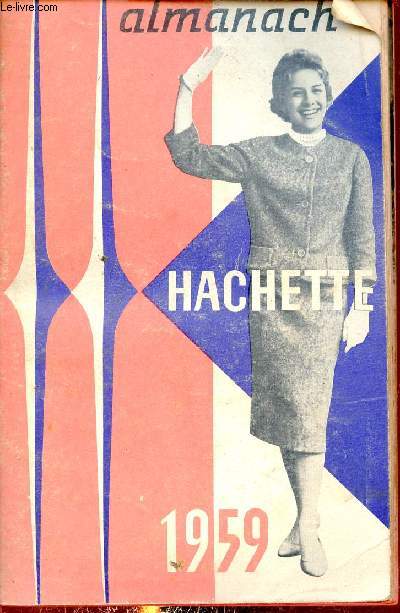 Almanach Hachette 1959.