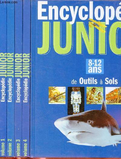 Encyclopdie Junior - 8-12 ans - En 5 Volumes - Volumes 1 + 2 + 3 + 4 + 5.