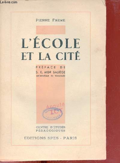 L'cole et la cit.