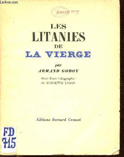 Les litanies de la Vierge.