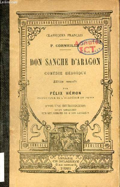 Don Sanche d'Aragon comdie hroque.