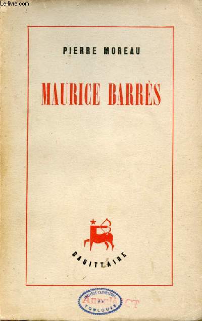 Maurice Barrs.