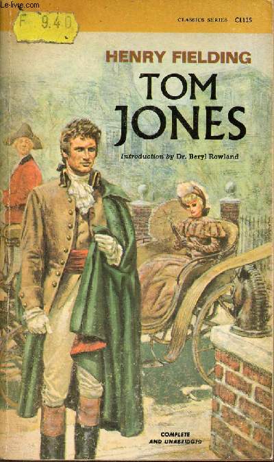 The History of Tom Jones a Founding.