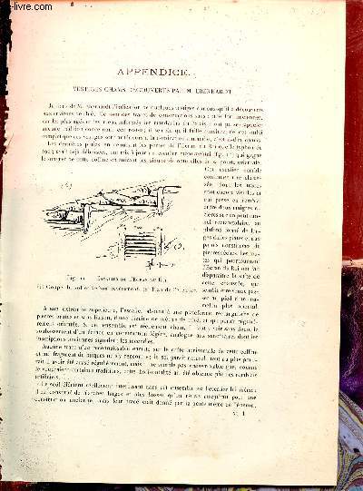 Appendice vestiges chams dcouverts par M.Eberhardt - Extrait du Bulletin de l'Ecole Franaise d'Extrme-Orient 1911.