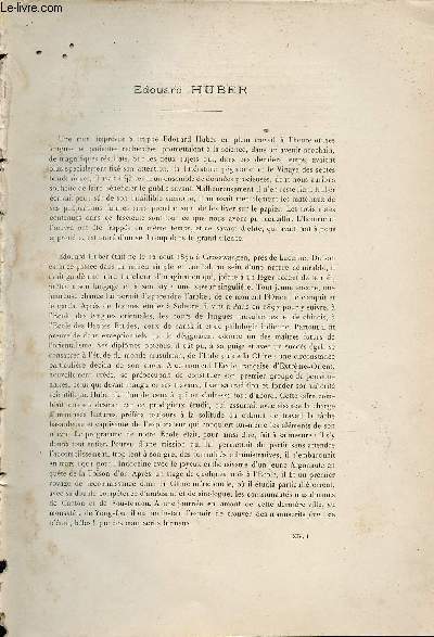 Edouard Huber - Extrait du Bulletin de l'Ecole Franaise d'Extrme-Orient 1914.