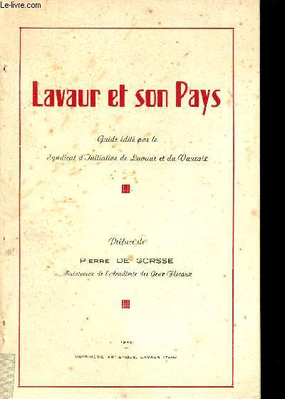 Lavaur et son pays.
