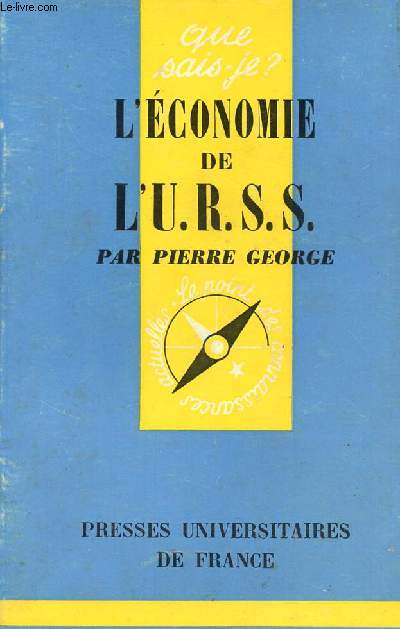 L'conomie de l'Urss - Collection Que sais je ? n179.