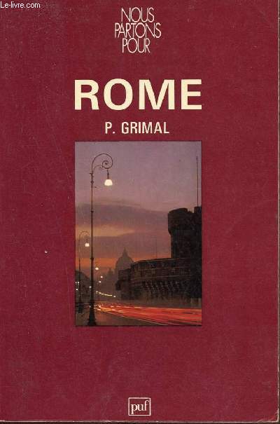 Nous partons pour Rome.
