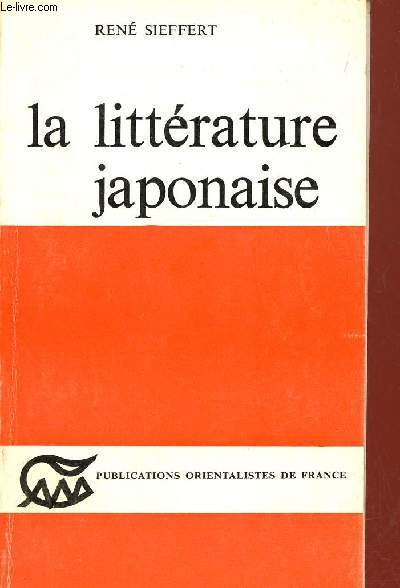 La littrature japonaise.