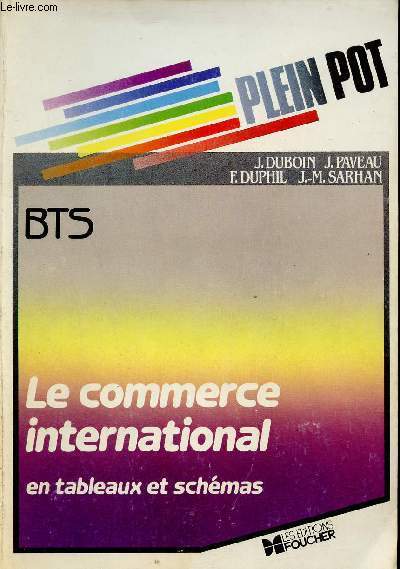 BTS - Le commerce international en tableaux et schmas.