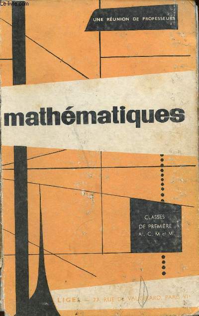 Mathmatiques - Classe de premire A', C, M et M' - n178 E.