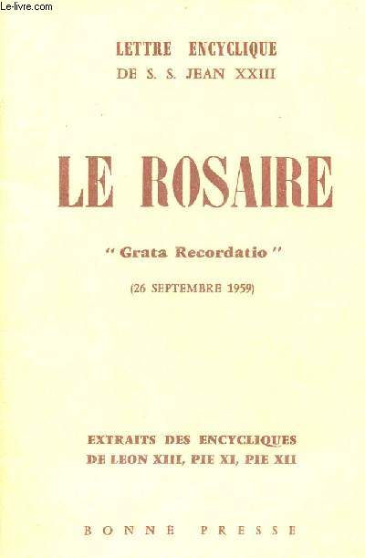 Le rosaire 