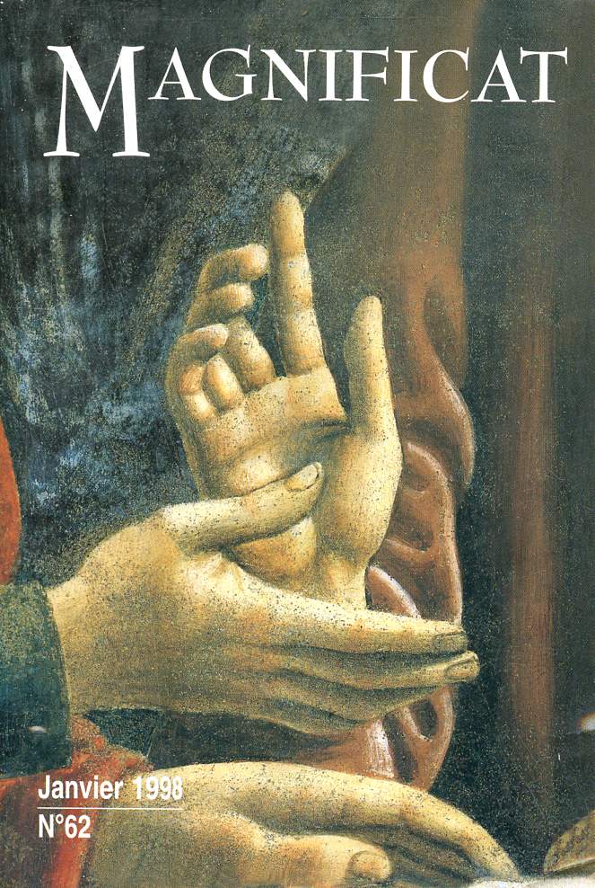 Magnificat hors srie n62 janvier 1998 - Editorial - antiennes mariales - liturgie de la messe - paroles de Dieu des ides pour clbrer - Sainte Marie mre de Dieu - l'piphanie du seigneur - le baptme du seigneur - 2e et 3e dimanche du temps ordinaire