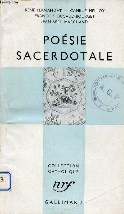 Posie sacerdotale - Collection catholique.