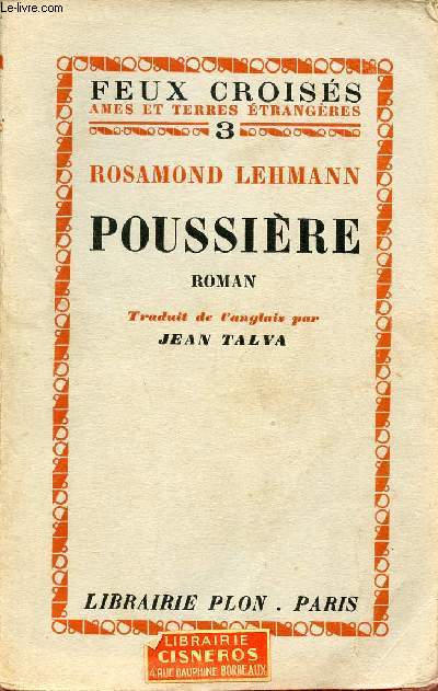 Poussire - Roman - Collection feux croiss ames et terres trangres.