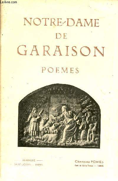 Notre-Dame de Garaison poemes.