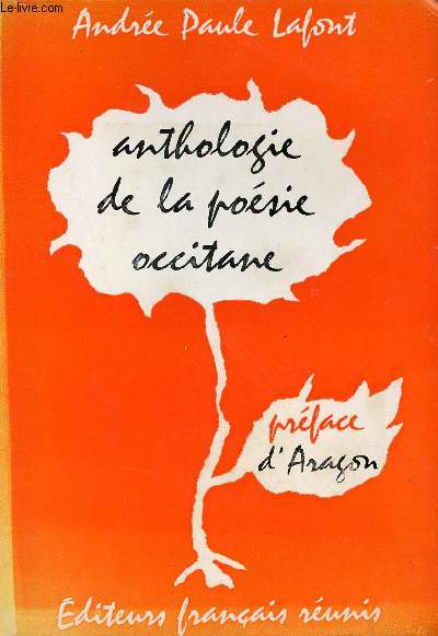 Anthologie de la posie occitane 1900-1960.