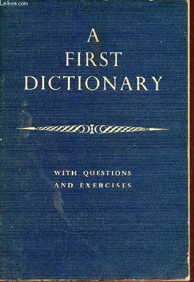 A first dictionary.