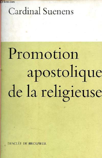 Promotion apostolique de la religieuse.