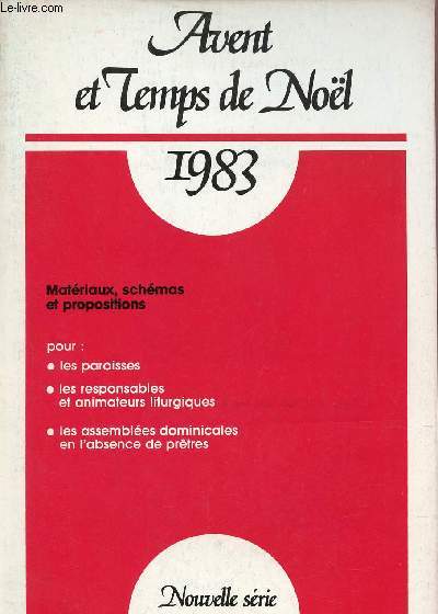 Avent et Temps de Nol 1983 - Nouvelle srie.