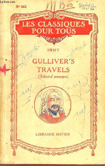 Gulliver's travels (selected passages) - Collection les classiques pour tous n262.