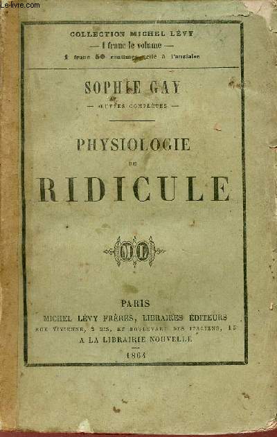 Physiologie du ridicule.