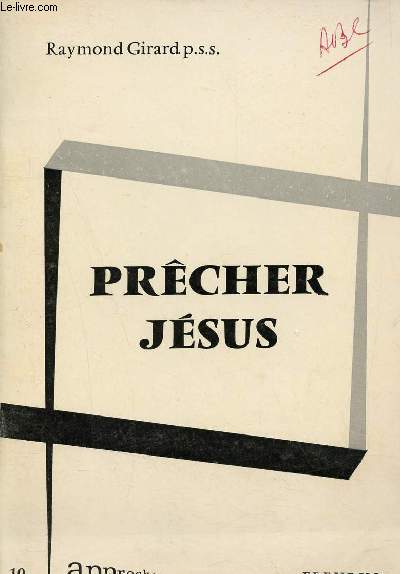 Prcher Jsus - Collection approches - 3e dition.