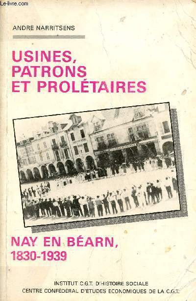 Usines, patrons et proltaires - Nay en Barn 1830-1939.