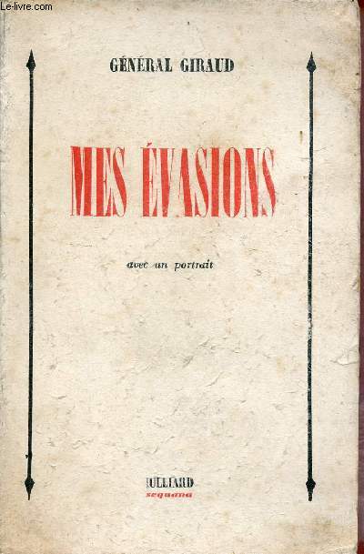Mes vasions.