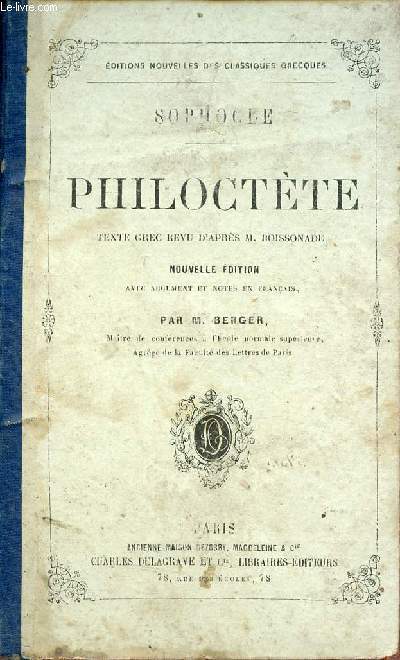 Philoctte - Nouvelle dition.