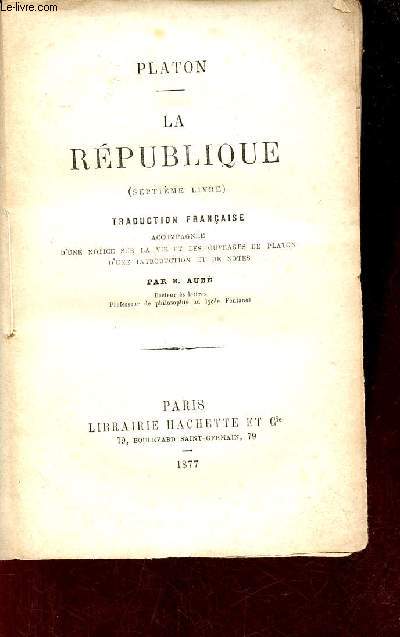 La Rpublique (septime livre).