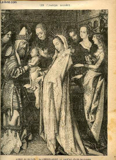 Supplment aux annales politiques et littraires n759 9 janvier 1898 - Muse de Munich la prsentation au temple d'aprs Hans-Holbein - le Prsident chez lui M.Flix Faure dans son cabinret de travail  l'lyse, Monsieur le prident est servi un diner