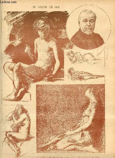 Supplment aux annales politiques et littraires n780 5 juin 1898 - Le salon de 1898 M.J.J.Henner mdaille d'honneur du salon de 1898 quelques croquis du maitre - la semaine du grand prix l'heureux gagnant d'aprs Heilmam etc.