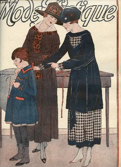 La Mode Pratique n36 8 septembre 1917 - Aux jeunes filles nos chapeaux - Madame est sortie - un peu de broderie sur nos robes - blouses et tailleurs d'automne - nos conseils pour rduire les dpenses - notes d'hygine utilit spciale de la viande etc.