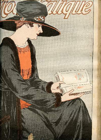 La Mode Pratique n40 6 octobre 1917 - Les cols de fourrure - nos conseils nettoyages et teintures - chapeaux de deuil - robes d'aprs midi - les tailleurs nouveaux - boissons hyginiques et conomiques - jupon au tricot - petit guide d'assemblage etc.