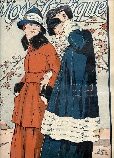 La Mode Pratique n44 3 novembre 1917 - Un petit salon Louis XVI - les chapeaux de deuil leurs voiles - conomie domestique pour conserver les fruits - la laine et le velours - guide d'assemblage - nouvelles blouses de jersey - notre petit courrier etc.