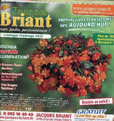 Catalogue Jacques Briant printemps 2012.