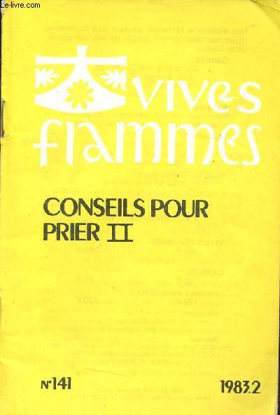 Vives flammes n141 1983.2 - Conseils pour prier II.