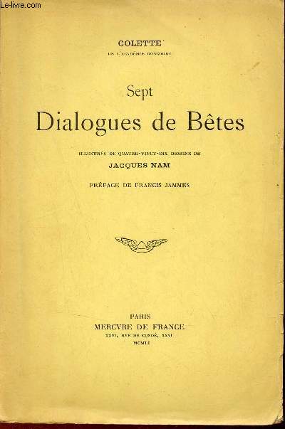 Sept Dialogues de Btes.