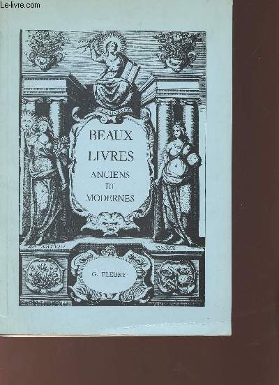 Catalogue de ventes aux enchres - Beaux livres anciens et modernes - Librairie Franois 1er.