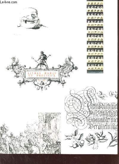 Catalogue Librairie Giraud-Badin et Librairie Valette - Livres rares et précieux 1452-1973.